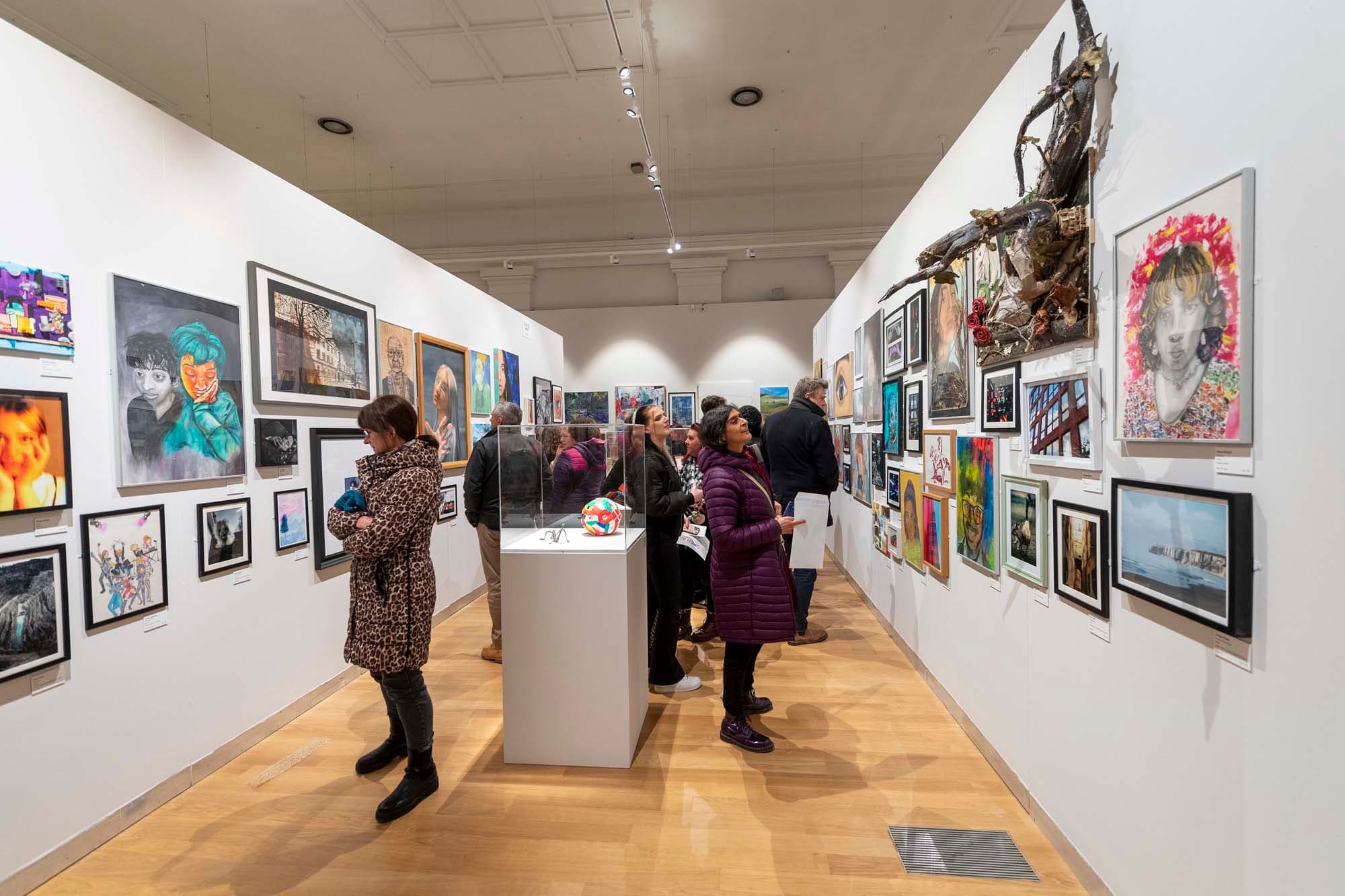 Open Canvas Gallery Night